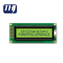 Alphanumeric LCD screen, 16 x 2, 5 V, English, Russian, transflective module FC1602D01-FHYYBW-51SR